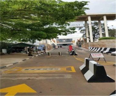 GS Portable UVSS inštalované v Ugandskom národnom kongresovom centre